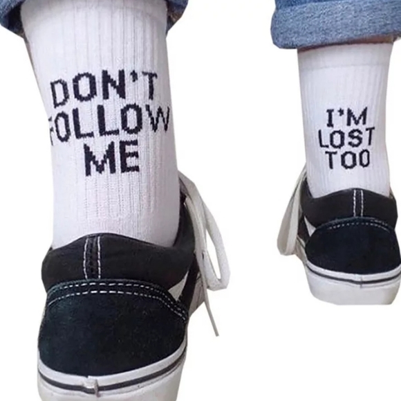 Socks "don't follow me" - Picture 2 of 4